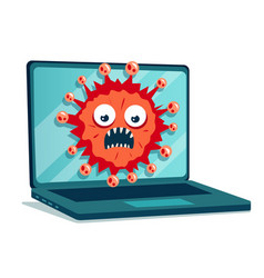 Laptop Virus Infection Computer Hacking