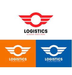 O Letter Shipping Logo