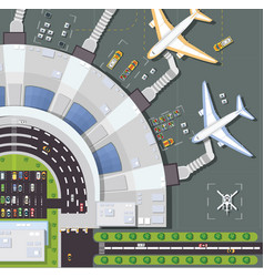 Overhead Point Of View Airport