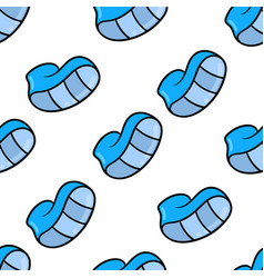 Sole Shoe Seamless Pattern Textile Print