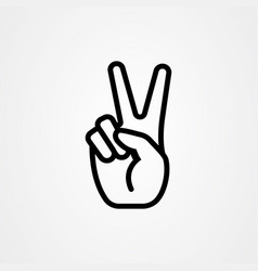 Fingers Or Hand Signals Mean Peace