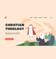 Christian Theology Landing Page Template