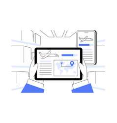 Logistics Software Abstract Concept