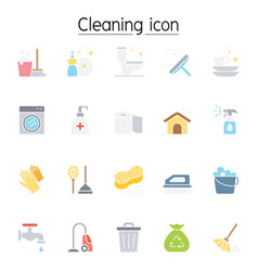 Cleaning Icon Set