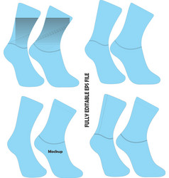 Cycling Socks Mockup