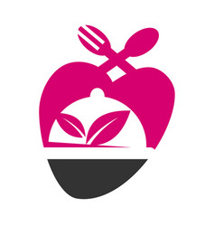 Healthy Food Catering Logo Icon Brand Identity