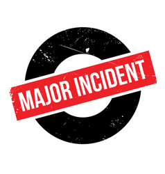 Major Incident Rubber Stamp