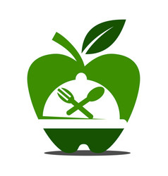 Healthy Food Catering Logo Icon Brand Identity