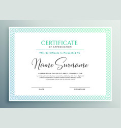 Certificate Of Appreciation Template Design