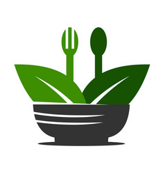 Healthy Food Catering Logo Icon Brand Identity