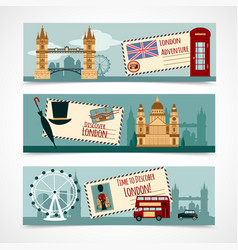 London Touristic Banner Set