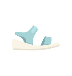 Sandal Slipper Icon Flat Summer Footwear