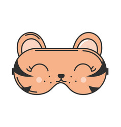 Sleep Mask Tiger