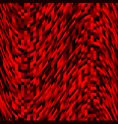 Pixel Pattern Background Red Wave