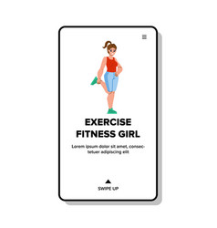 Exercise Fitness Girl