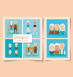 Six Designs Grandparents With Grandchild