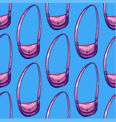 Woman Bag Seamless Pattern