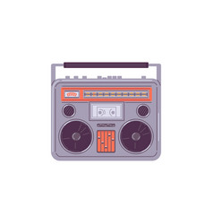 Retro Tape Recorder Flat