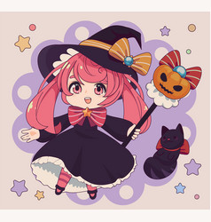 Anime Chibi Witch