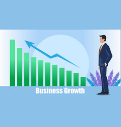 Business Growth And Success Concept Illust