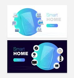 Smart Home Web Banners