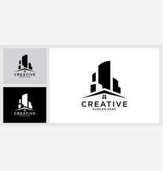 Building Idea Logo Design Template