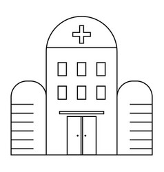 Hospital Building Icon Logo