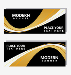 Modern Luxury Graphic Banner Design