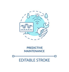 Predictive Maintenance Concept Icon