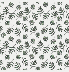 Olive Branch Seamless Pattern