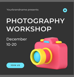 Photography Workshop Art Hobby Or Professional