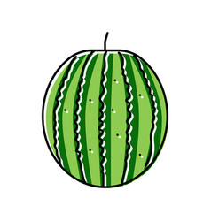 Ripe Watermelon Color Icon