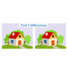 Find 7 Differences Logic Puzzle Game F