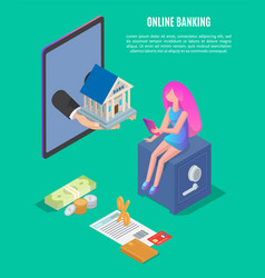 Online Banking Poster Text