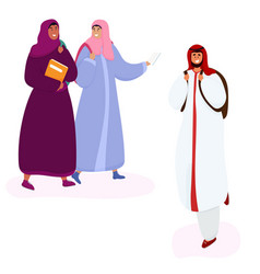 Arab Students Men And Women