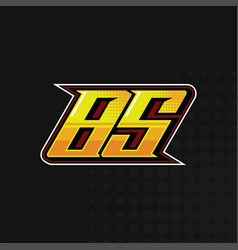 Race Number 85 Logo Design