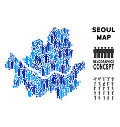 People Seoul City Map