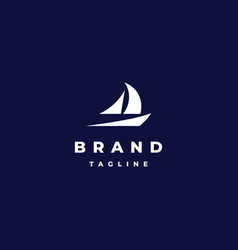 Simple Fast Boat Logo Design