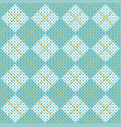 Classic Argyle Sweater Seamless Pattern Background