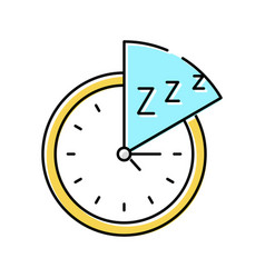 Sleep Restriction Color Icon