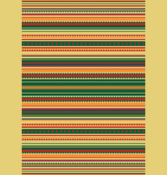 Mexican Style Seamless Pattern Serape Design