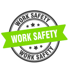 Work Safety Stamp Label