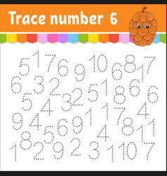 Trace Number Handwriting Practice Learning