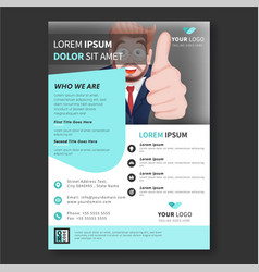 Business Brochure Template Or Flyer Layout