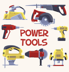 Power Tools Banner Or Card Design