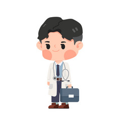 Male Doctor Chibi Clipboard