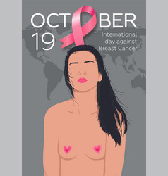 World Breast Cancer Awareness Month Poster