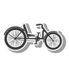 Bicycle Recumbent Transport Vehicle