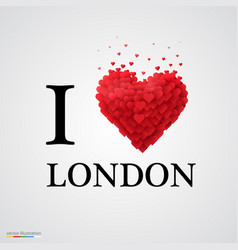 I Love London Heart Sign