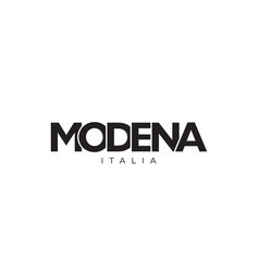 Modena In The Italia Emblem Design Features